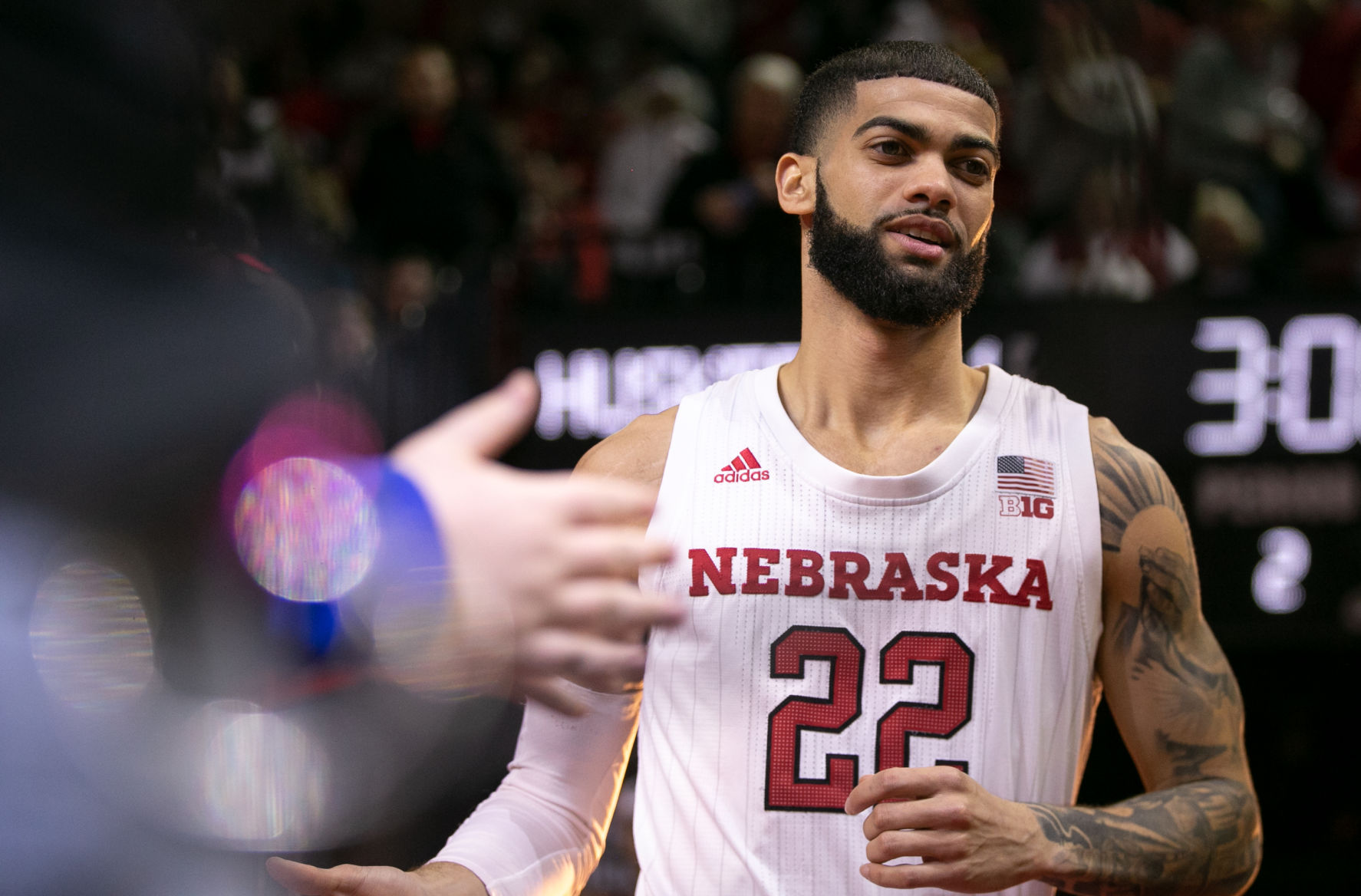 Nebraska Basketball vs. Michigan State Photo No. 1